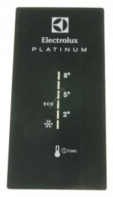 Display Unit - 8091330160 Plate Lcd Electrolux Platinum [Electrolux Aeg]