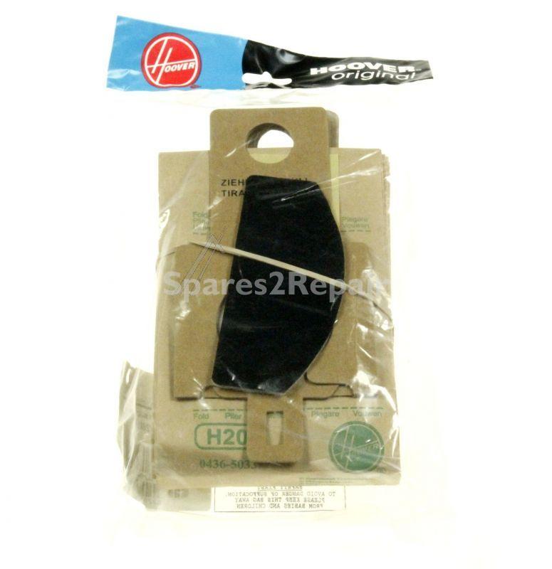Vacuum Cleaner Bags - H20a 09162280 Dust Paper Bags Purepower Pack 5 + Filter [Candy Hoover]