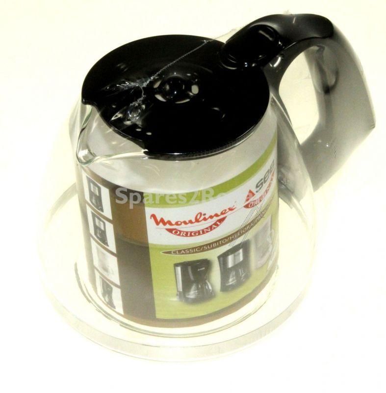 Coffee Pot - Fh900110 Jug-glass+cover-black [Groupe SEB]
