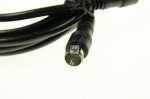 Com Black Sat Connecting Cable - F-quick Black Sat Connecting Cable, 2.5m Class A, Straight