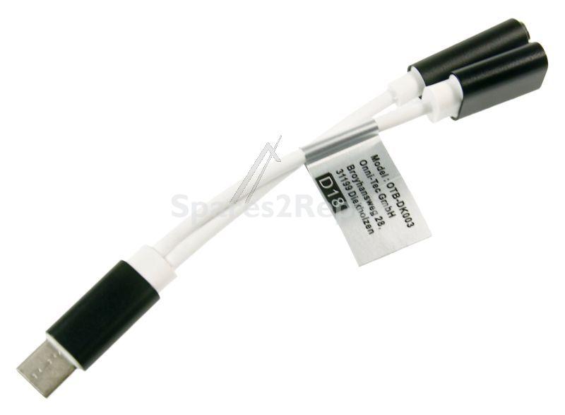 Compatible Usb adaptor - 24637 Otb 2in1 Audio-adaptor - Usb Type C (usb-c) --> 3 5mm Stereo