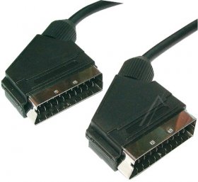 Compatible Scart Plug-scart Plug - Scart Lead - 21p | 2 0m | Plug > Plug | High Quality Compatible Scart Plug-scart Plug - Scart Lead - 21p | 2 0m | Plug > Plug | High Quality