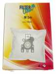 Filterclean Vacuum Cleaner Bags - M5-6-8m Fl0014-k Synthetic Dust Bags X 4 + 1 Filter Miele Fjm