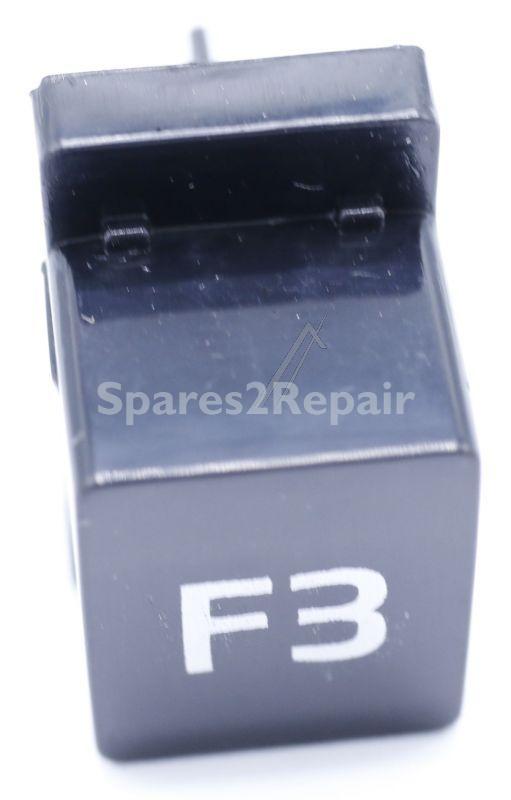 Key Button - 1511230200 C00896326 Program Delay Button - Black [Arcelik]