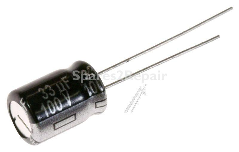 Panasonic 100v Radial Electrolytic 105 D - 33uf-100v Eca2ahg330 Elco Radial Pan 105° 8x11 5mm