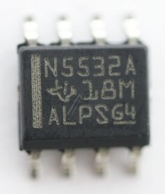Texas Instruments Operational Amplifier Ic - N5532a Ne5532ad Smd 5532 Typ:ne5532ad
