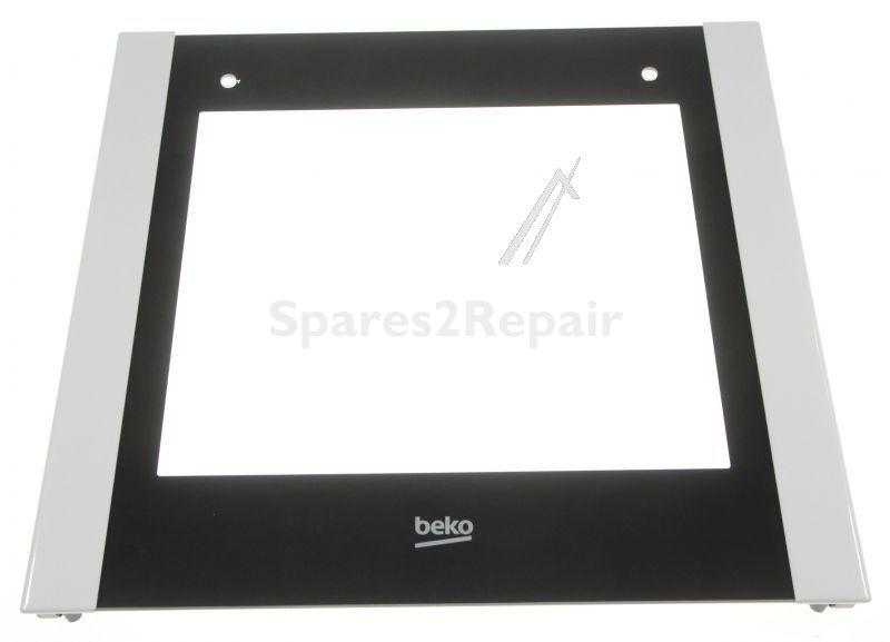 Oven outer Door - 410300273 C00929800 Front Door Outer Glass Group [Arcelik]