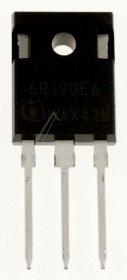 Infineon Mos Fet Transistor - 6r190e6 N-channel Mosfet 20,2a 600v To-247