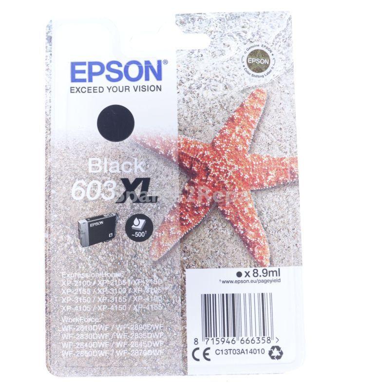 Epson Cartridge - 603xl C13t03a14010 Cartridge Black 8 9ml