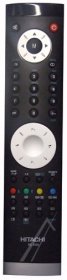 Vestel Ir remote Control - Rc1050 20429251 Remote Hitachi&1050 (blk)