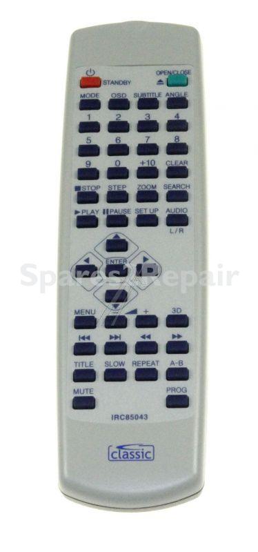 Classic Classic 1 To 1 Remote Controls - Irc85043 Fernbedienung Classic Dvd