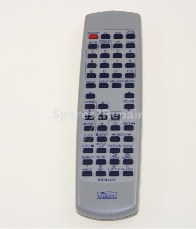 Classic Classic 1 To 1 Remote Controls - Irc81497 Fernbedienung Classic Tv-dvd Combi