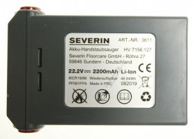 Severin Vacuum Cleaner Battery - 7888-048 Lithium-ion Battery