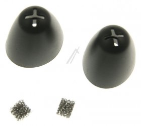 Sennheiser Foam Pad Headphones - 573687 Earpads With Cerumen Filters For Bigger Ears (pair)