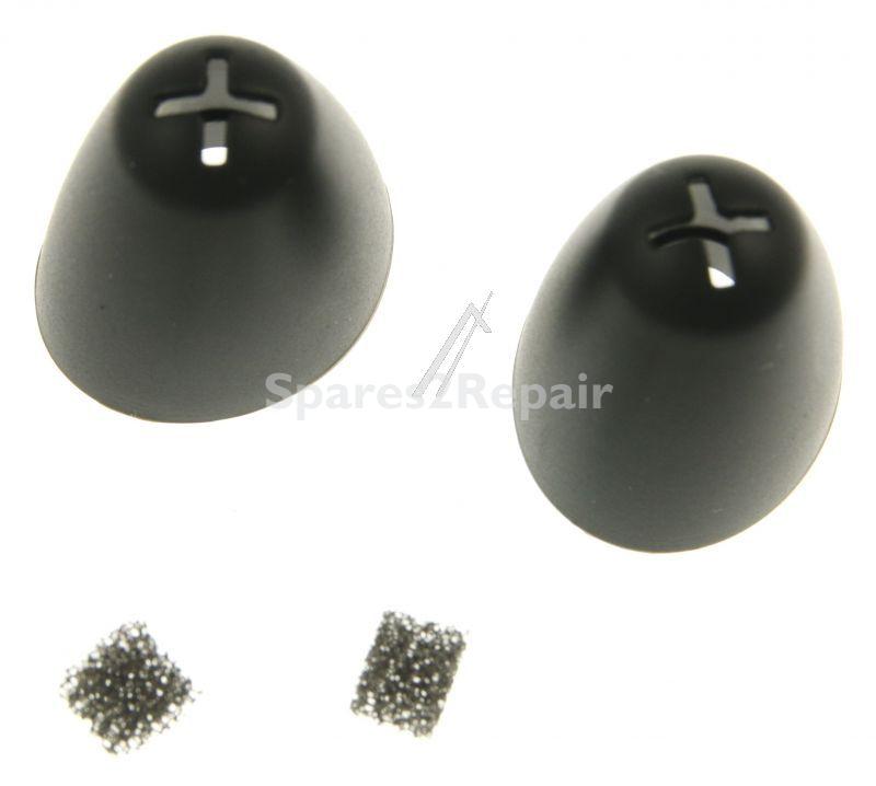 Sennheiser Foam Pad Headphones - 573687 Earpads With Cerumen Filters For Bigger Ears (pair)