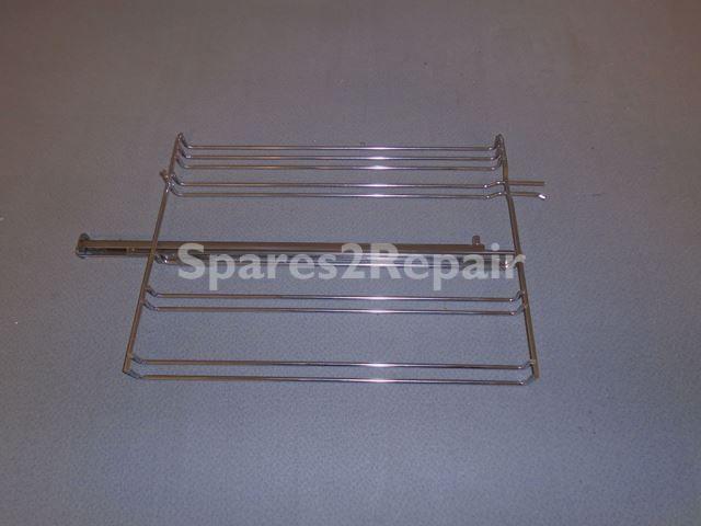 Telescopic Slideout Oven Grills - 210460059 C00916669 Grill Shelf Right + Telescopic Rail [Arcelik]