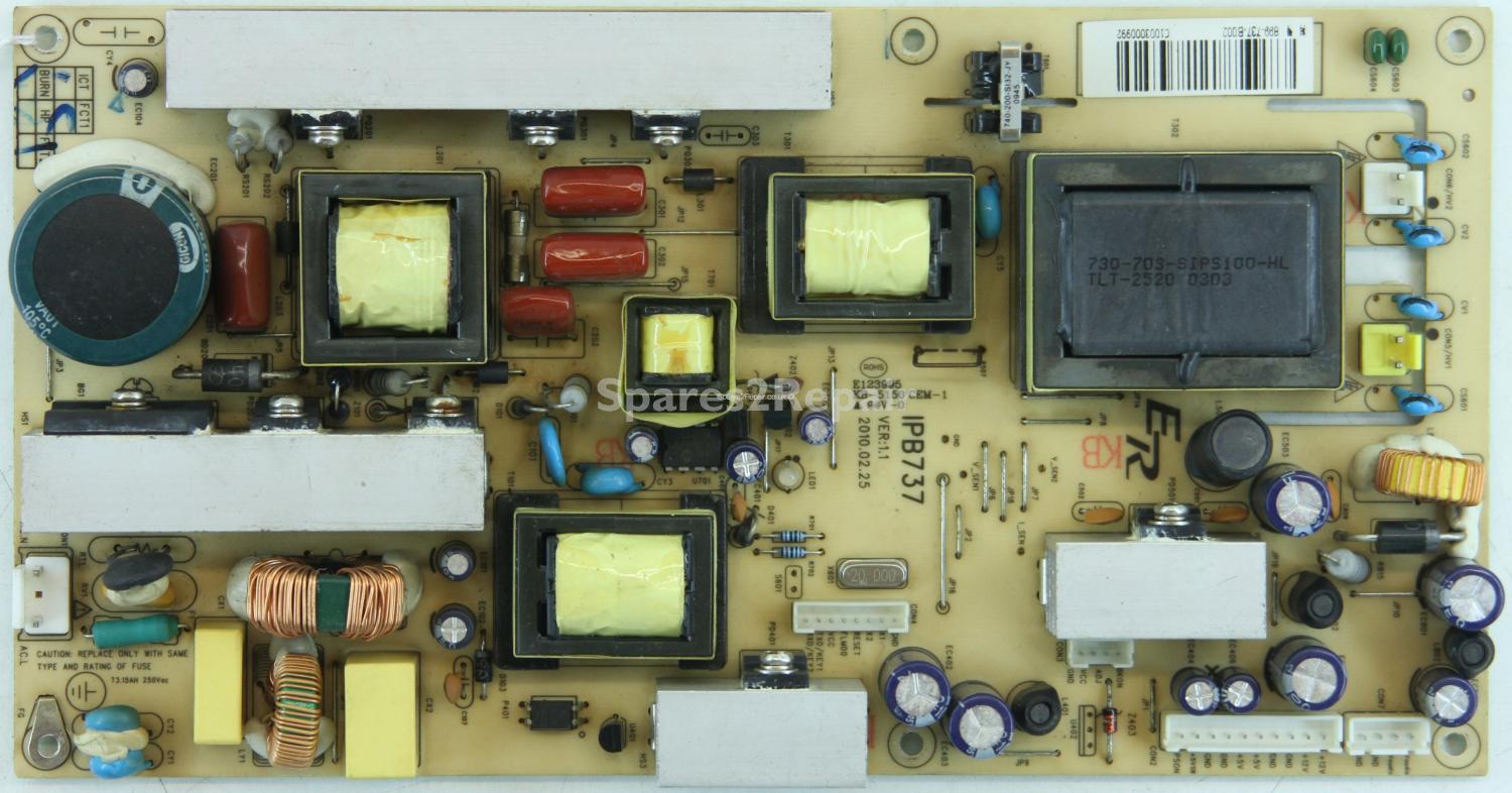 Baird JO37BAIRD - PSU - IPB737 - VER:1.1 - KB-5150-CEM-1 - 899-737-B002