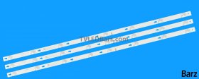 TCL LED Backlight Array TCL 43DP608 43" LVU430ND1L AD9W00 TCL_43D2900_3X8_3030_LX20180403_Ver.4 3pcs