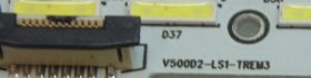 Panasonic LED Backlight Array Panasonic 50" Innolux V500DK4-KS7 2pcs