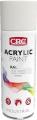 Crc Industrie Lacquer Spray - Acrylic Paint 9010 Reinweiss G Farb schutzlack, Glanz 400ml Spraydose - 31064-AA