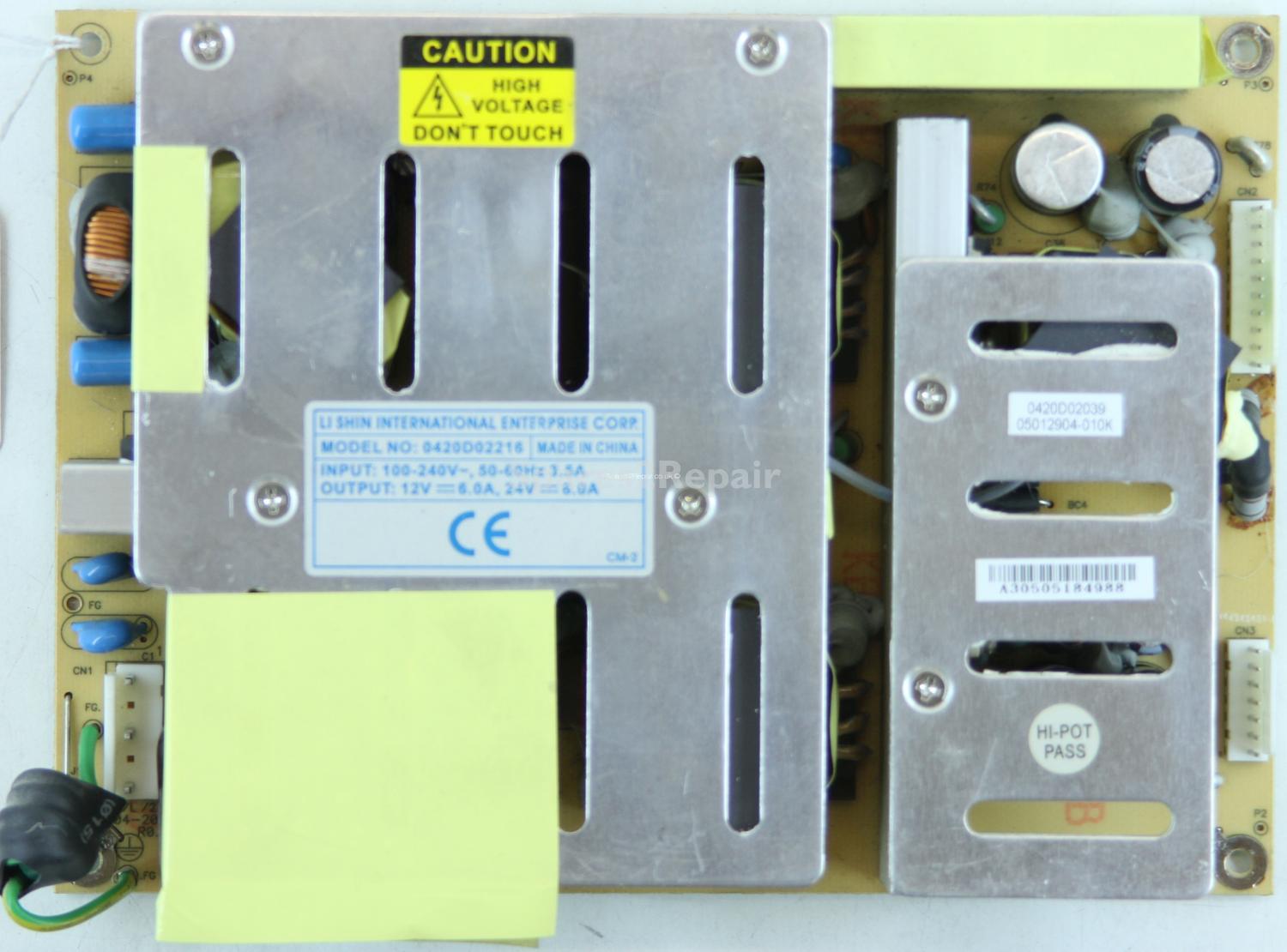 Crown CTT3207W - PSU - R0804-2001 - R0.3 - 0420D02216 - 0420D02039