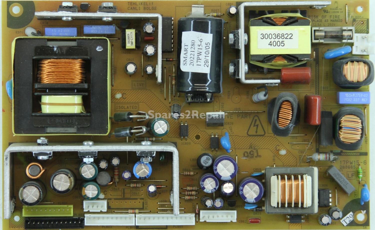 Goodmans GTV26W3LCD - PSU - 17PW15-6 - 280605 - 20221280