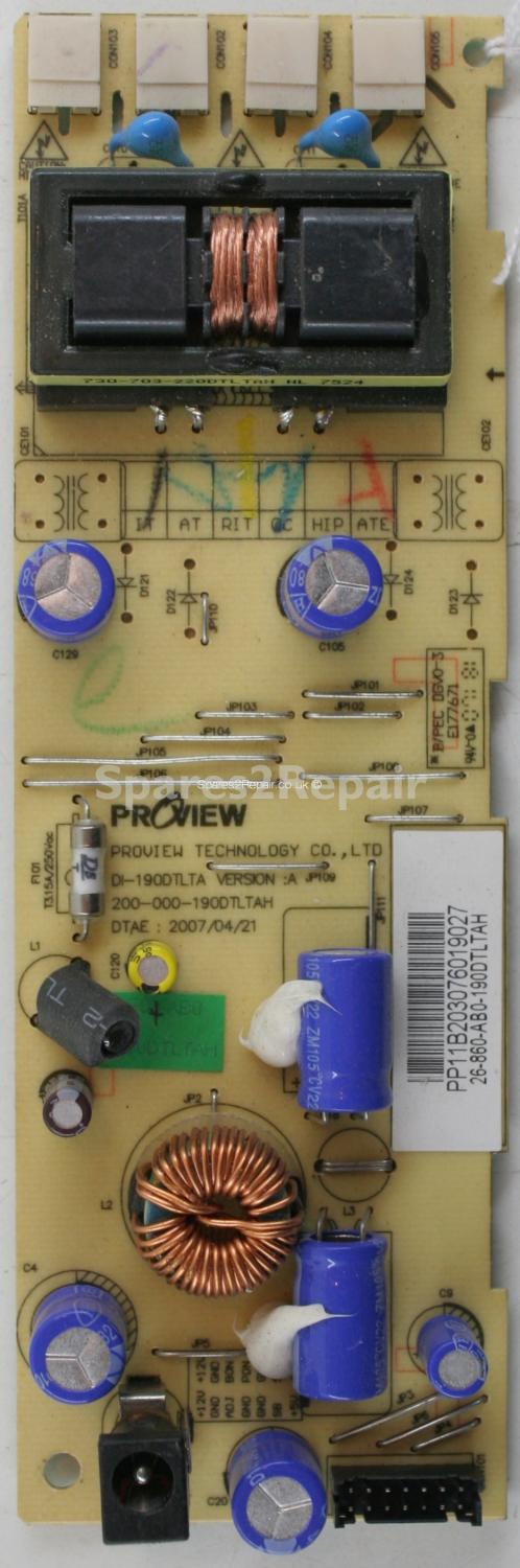 Goodmans GTVL19W17 - Power Inverter - DI-190DTLTA - VERSION:A - 200-000-190DTLTAH