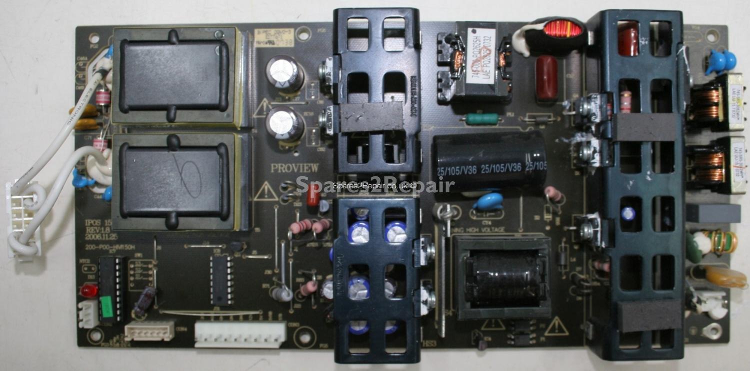 Goodmans GTVL26W17HDF - PSU - 200-P00-HIVI150H - IPOS 150 REV 1.8