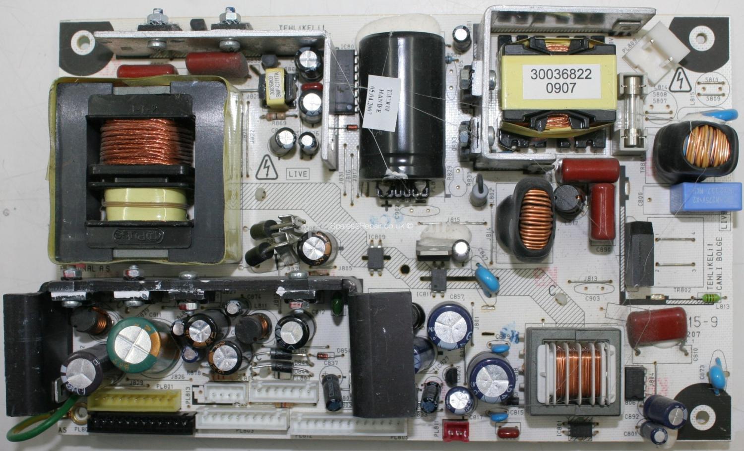 Goodmans LD3261HDFVT - PSU - 20334050 - 17PW15-9 - 230207 - VER 1