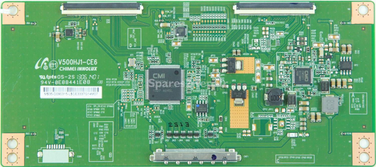 Hitachi 50HXT16UA - T-Con - 35-D090315 - V500HJ1-CE6