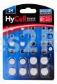 Hycell By Ansmann Button Cell Battery - Alcaline Lithium 24 Pcs Button Cells Set - 1516-0003