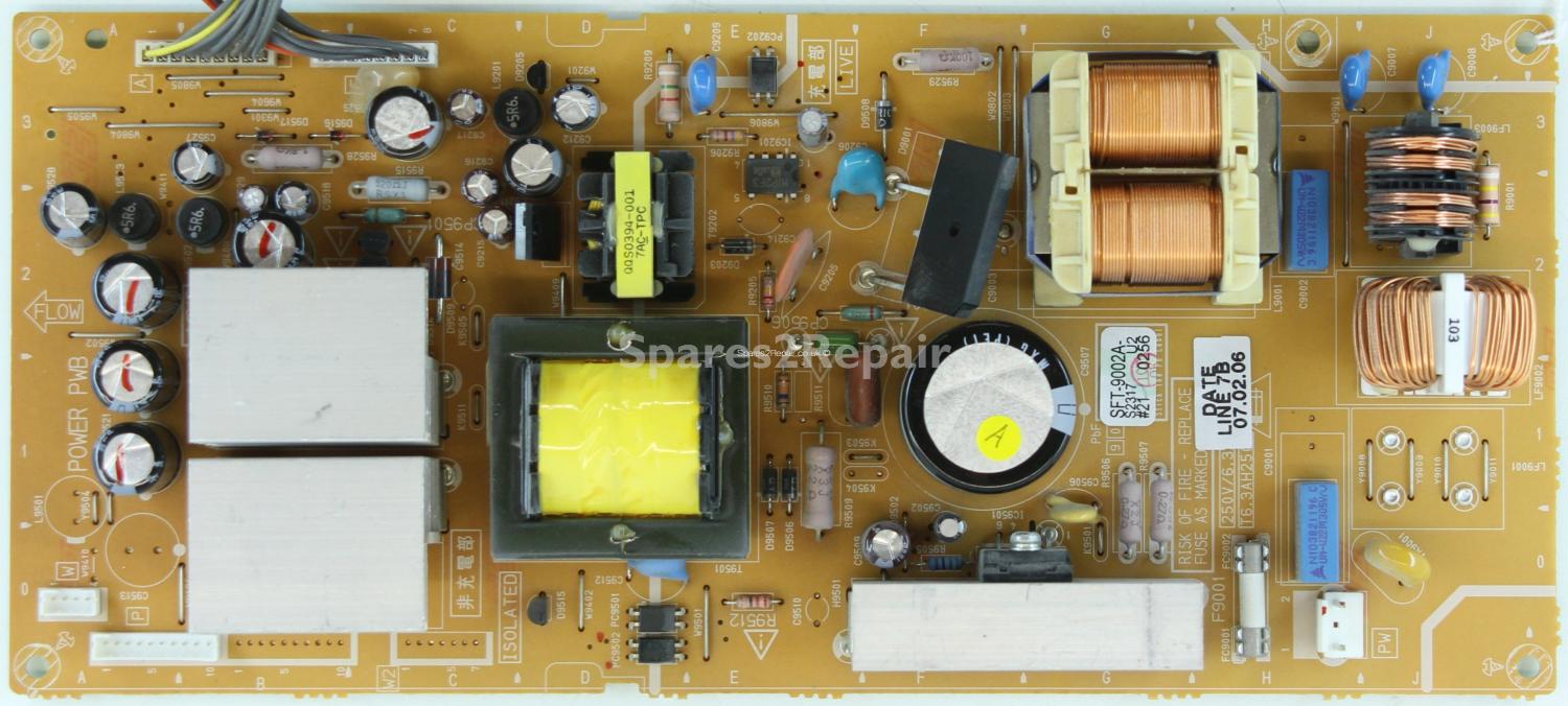 JVC LT-32DG8BJ - PSU - SFT-9002A - GGB90001 -001DH