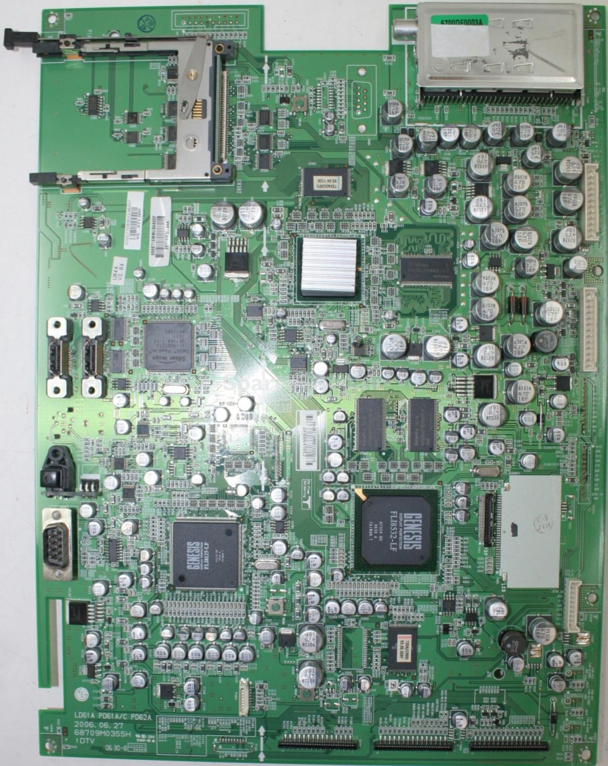LG 42PC1D - Main AV - 68709M0355H iDTV - 68719MB733A