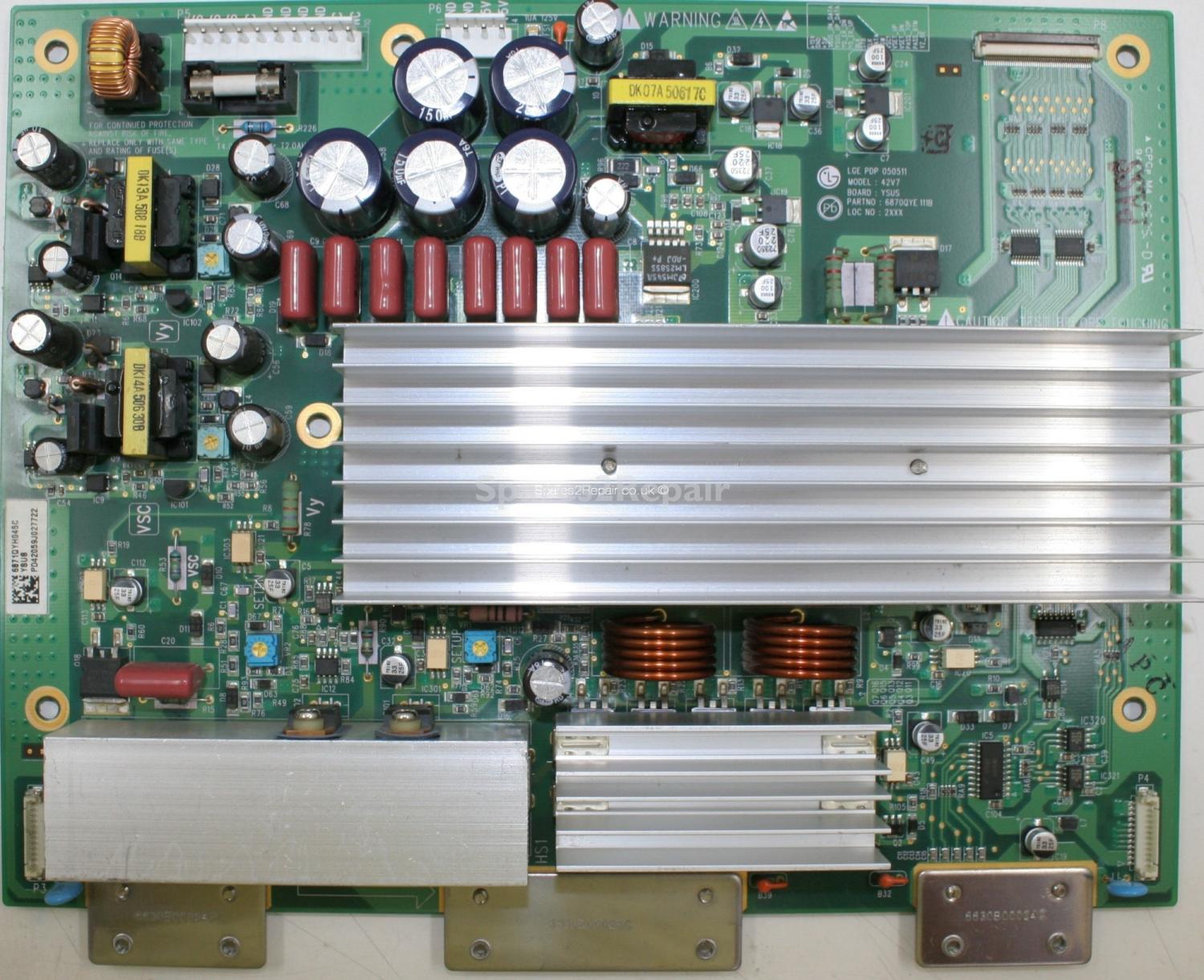 LG 42PX3RV-ZA - YSUS - 6870QYE111B - 6871QYH045C - PDP 050511 - 42V7