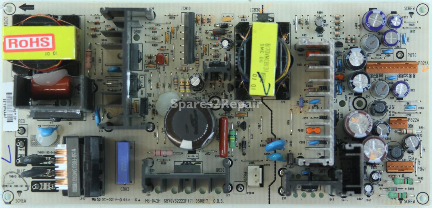 LG RZ-44SZ84DB - PSU - 6871VPMA44F - 6870VS2222F(7) - 050817 - MB-042H