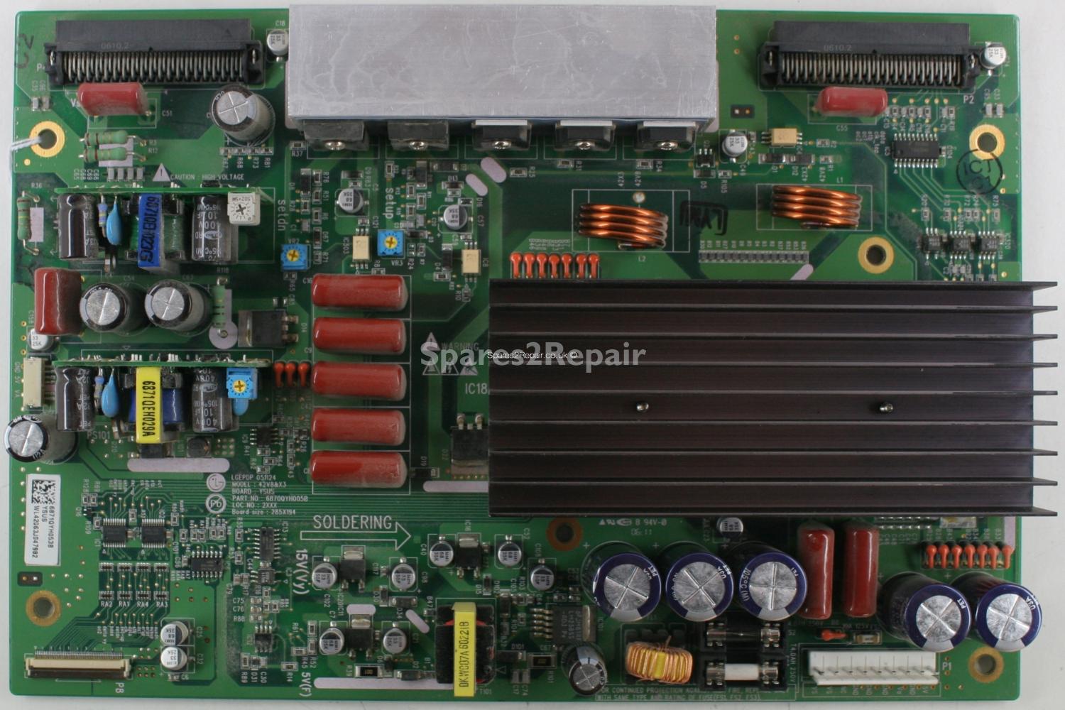 LG 42PC1DA - YSUS - 6870QYH005B - 6871QYH0538 - PDP 051124 - 42V8&X3