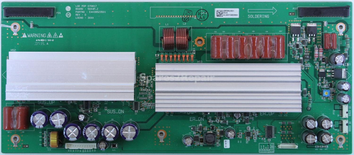 LG 50PC55 - ZSUS - EBR39523001 - EAX39523501 - Rev.D - PDP 070817 - 50X4P_Z