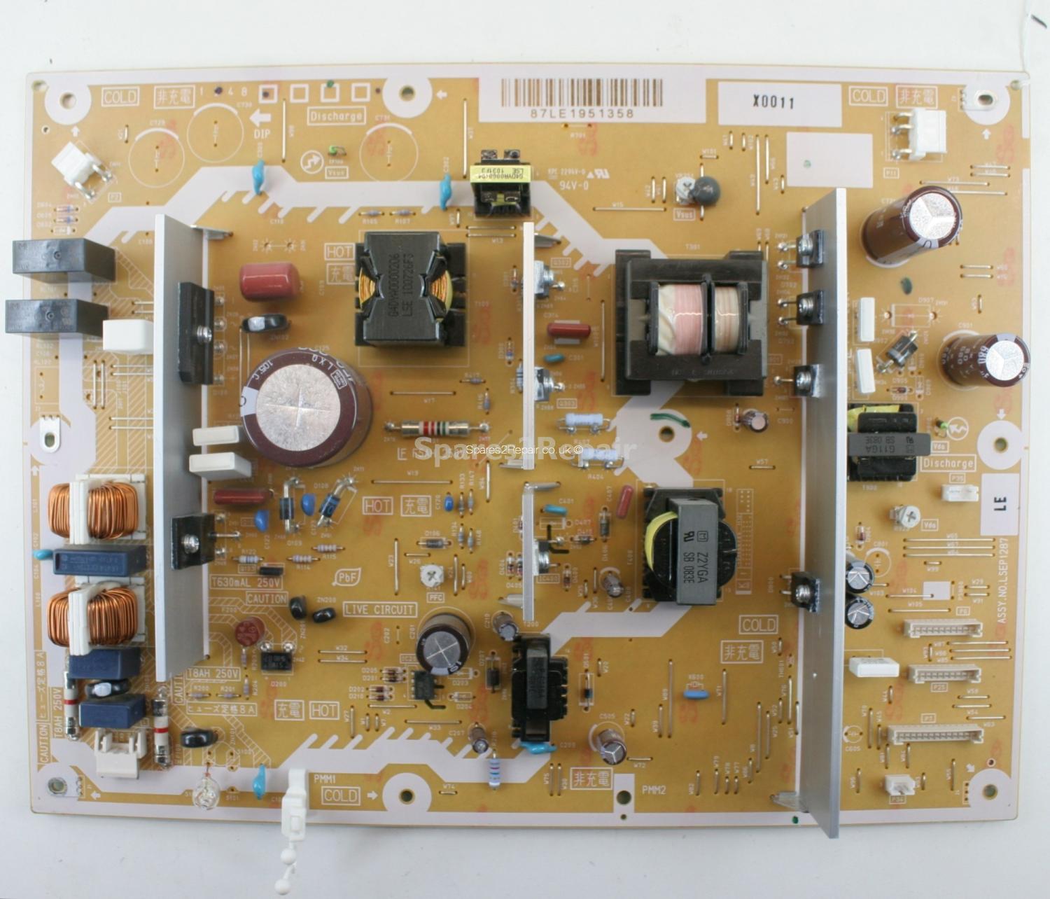 Panasonic TX-P42C2B - PSU - LSJB1287-22 - LSEP1287 - LE