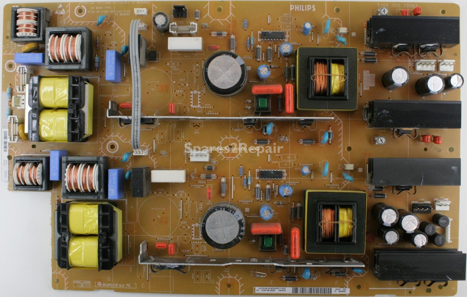 Philips 42PF5421/10 - PSU - 3104 303 39583 - 3104 313 60653 - 3104 328 36202