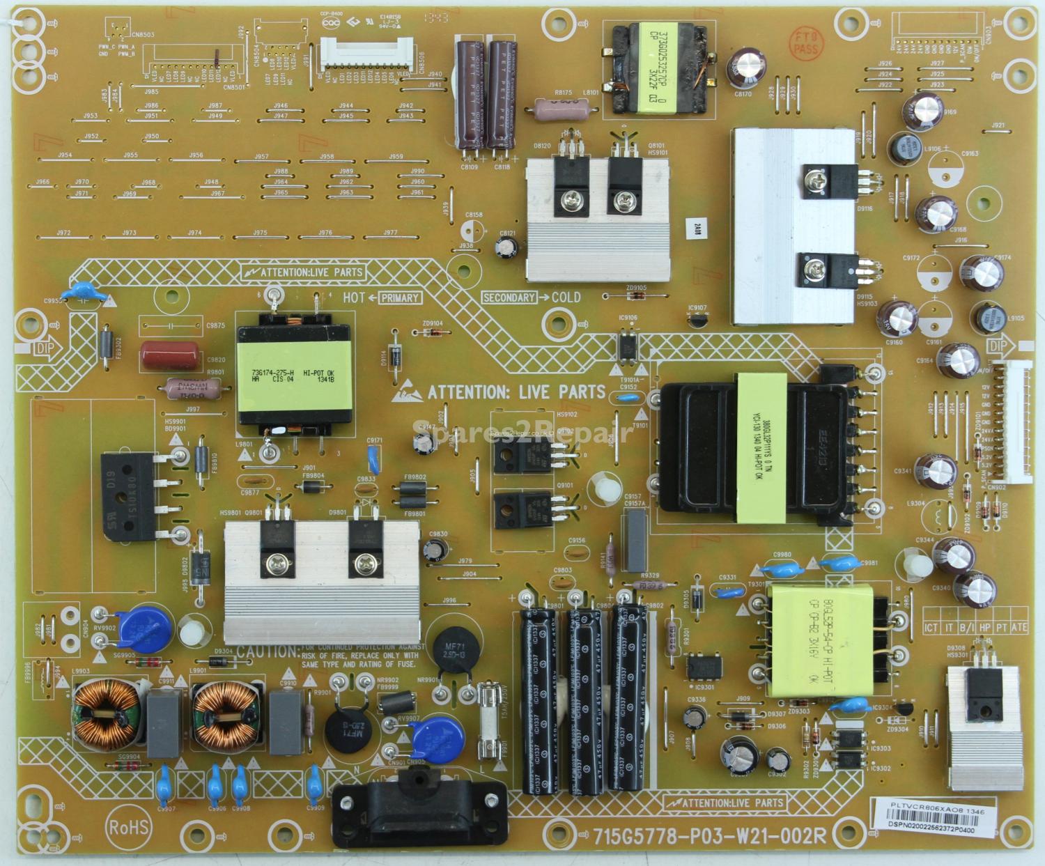 Philips 46PFL5508 - PSU - 715G5778-P03-W21-002R