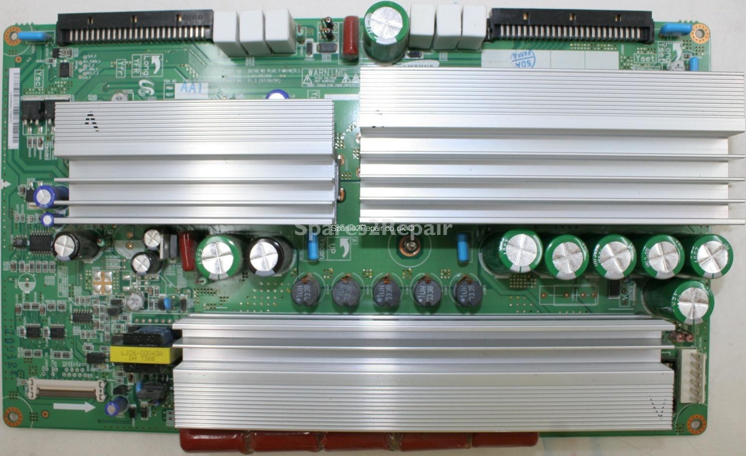 Samsung PS-50C96HD - YSUS - LJ92-01490A - A1 - LJ41-05120A - R1.3 - 50 HD W2 PLUS Y-MAIN(2L)
