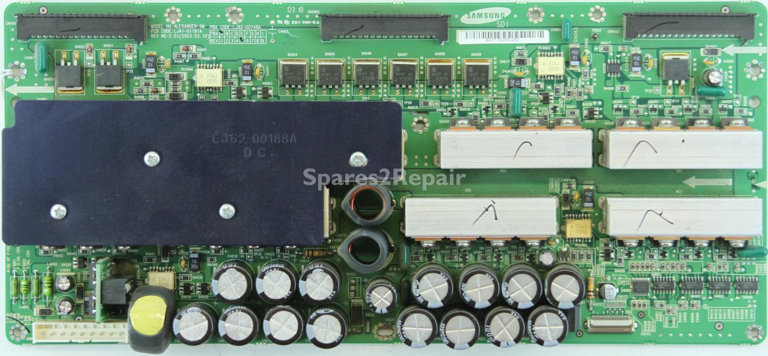 Samsung PS-42P3S - XSUS - LJ41-01191A R2.01 - LJ92-00748A A5 - ALEXANDER-XM
