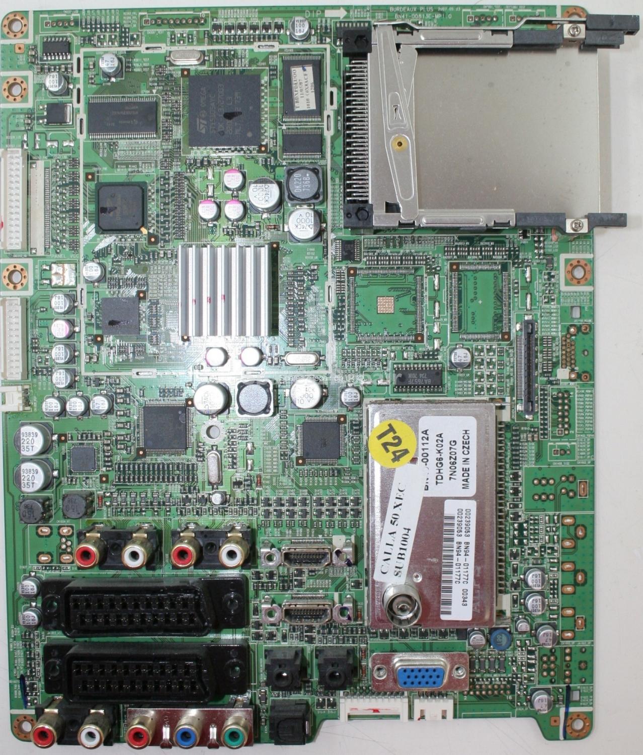 Samsung PS-50Q97HD - Main AV - BN41-00813E-MP1.0 - BN94-01177C - BORDEAUX PLUS