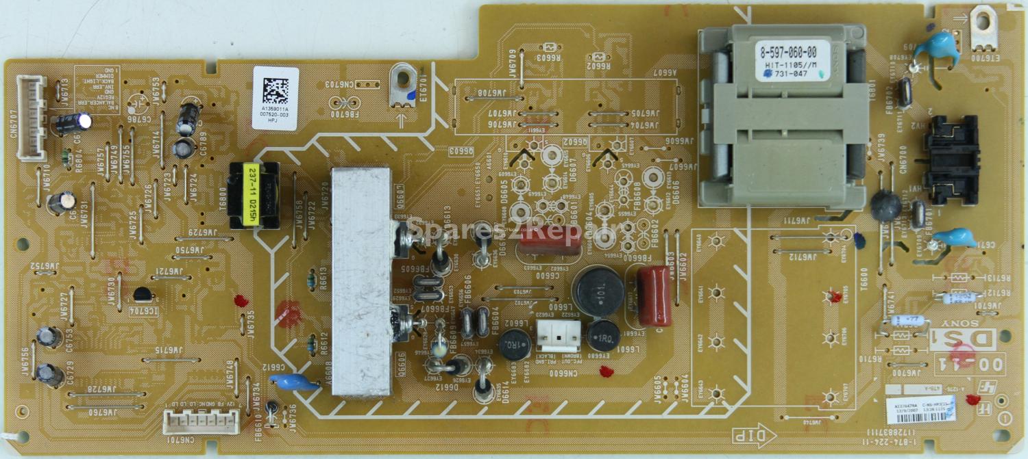 Sony KDL-40U3000 - Audio Filter - 1-874-224-11 - 172883711 - A1359011A