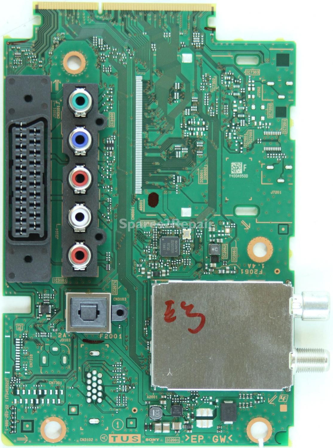 Sony KDL-48W585B - Main AV - Y400A950D - 1-889-203-22 - 173457522