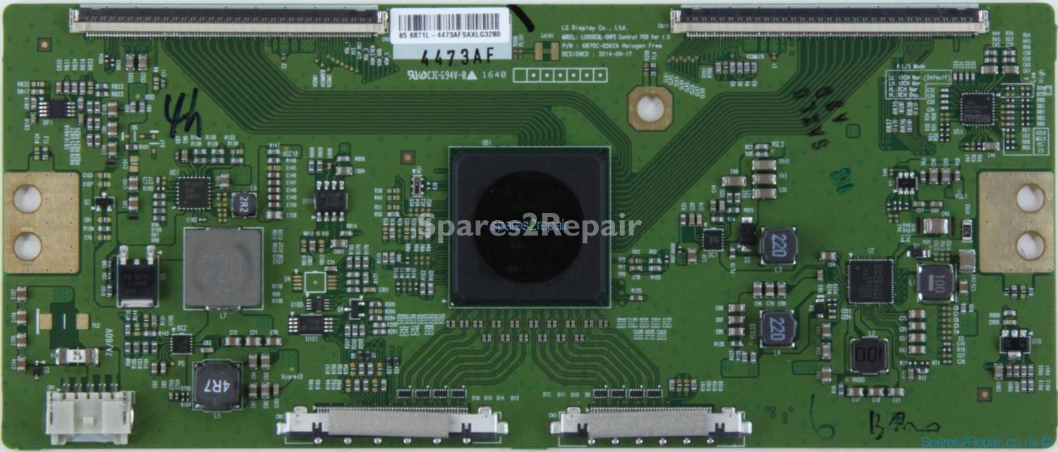 Sony KD-65XD8599 - T-Con - 6871L-4473A - 6870C-0562A - LC650E0L-SHP2 Control PCB Ver 1.0