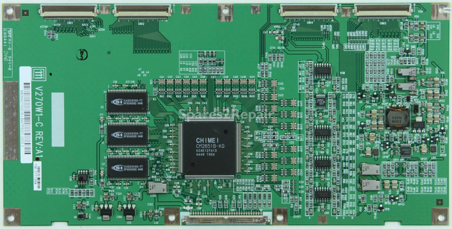 Toshiba 27WL46B - T-Con - V270W1-C - REV:A1 - 35-A27C0216