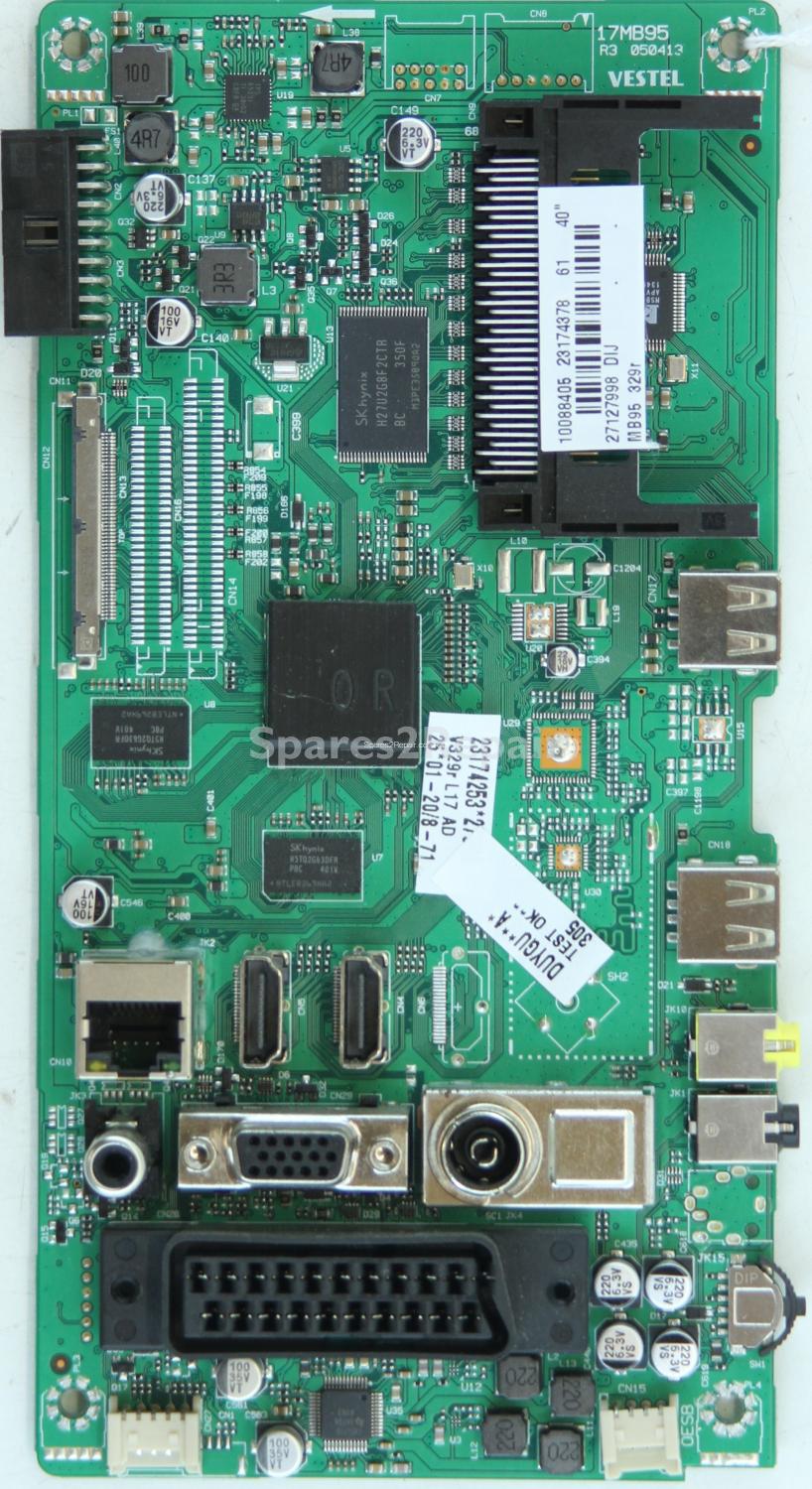 Vestel 40 Inch - Main AV - 23174378 - 17MB95 R3 - 050413